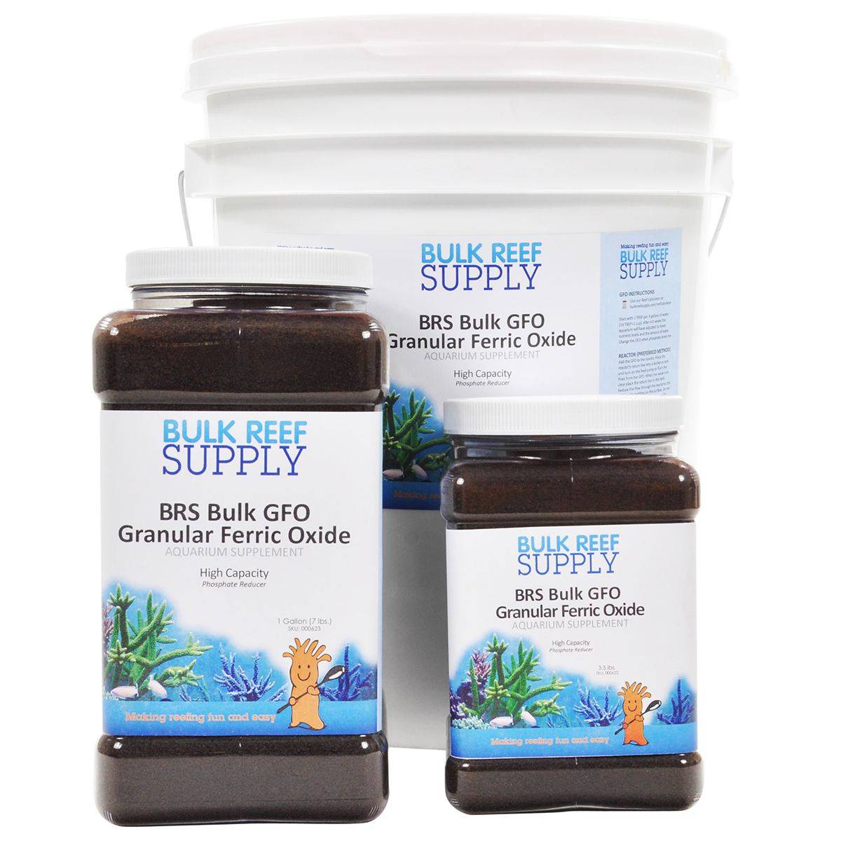 1 Gallon (6.5 lbs) - BRS Bulk GFO - High Capacity