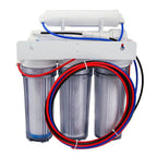 6 Stage 75GPD Drinking & Reef RO/DI System with Silver Faucet