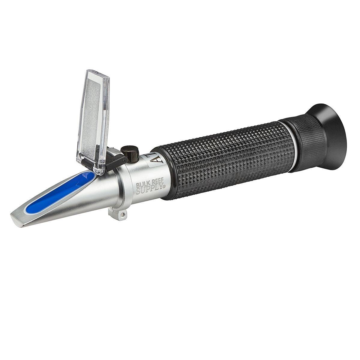 Refractometer for Reading Salinity with Calibration Fluid