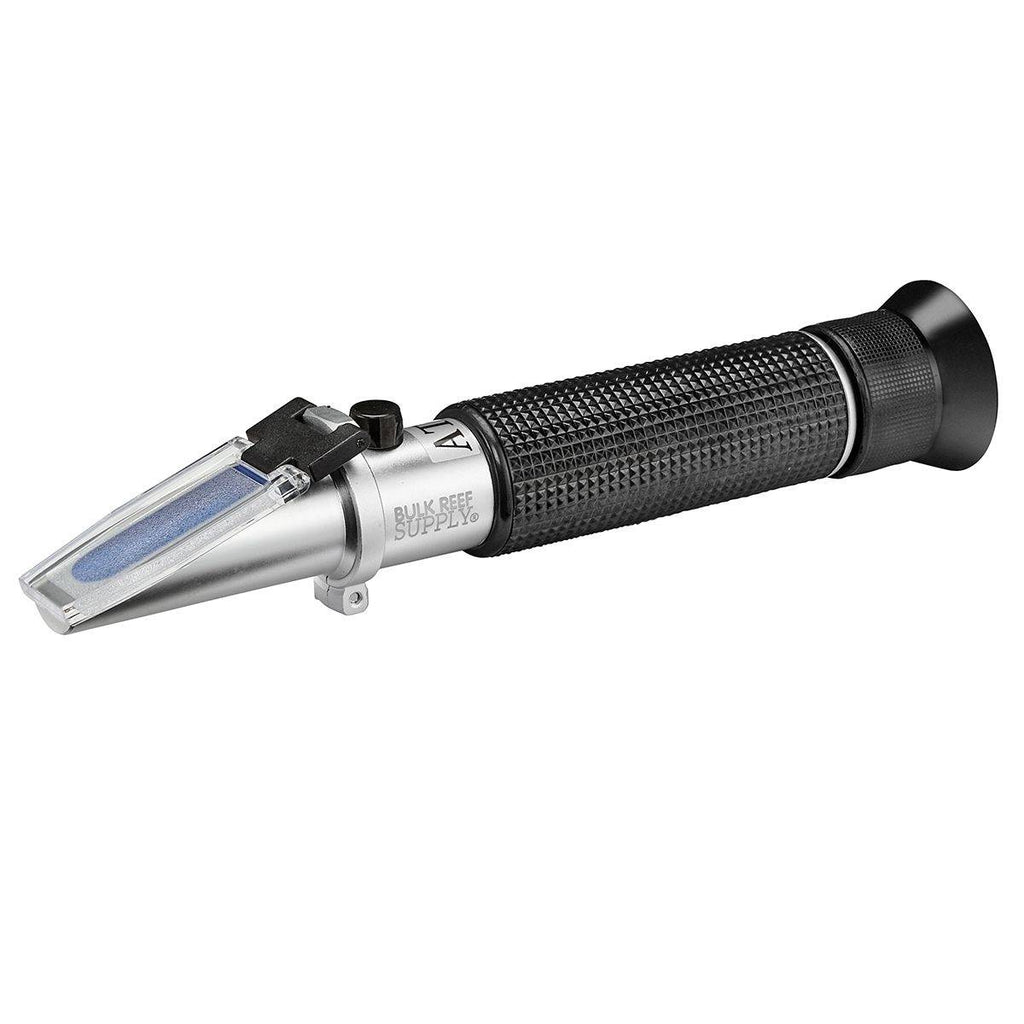 Refractometer for Reading Salinity with Calibration Fluid