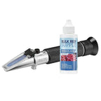 Refractometer for Reading Salinity with Calibration Fluid