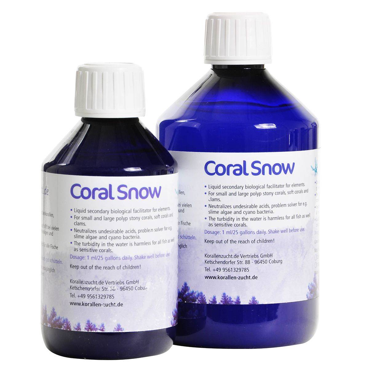500 mL Coral Snow