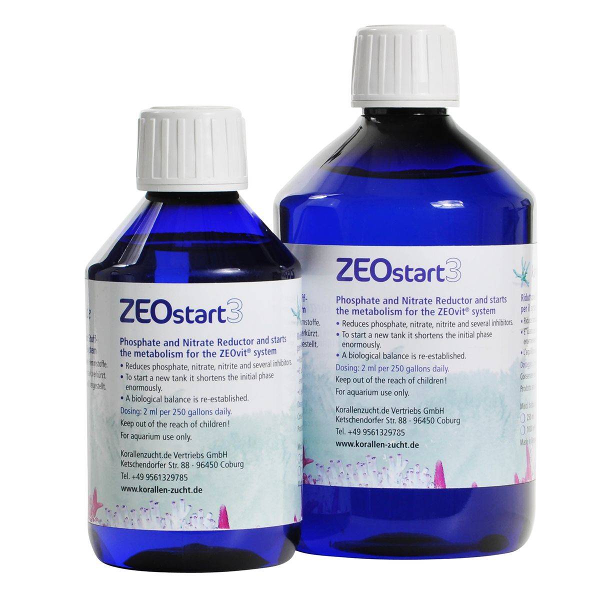 500mL ZEOstart 3 - Korallen Zucht