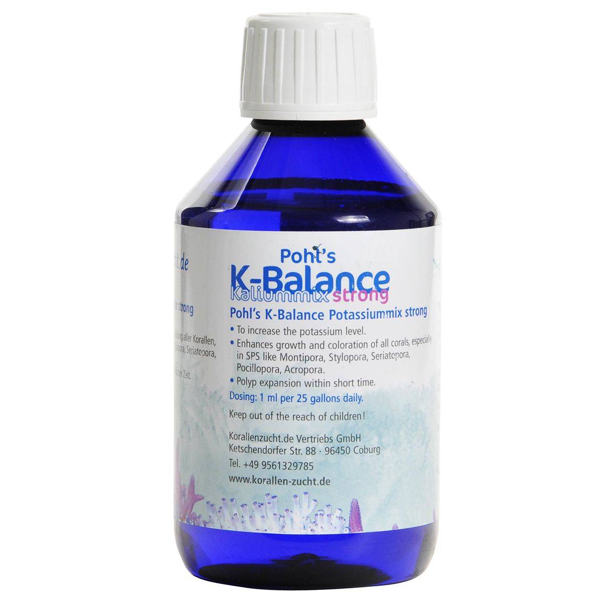 100 mL Korallen-Zucht Pohl’s K-Balance Potassium Concentrate