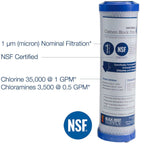 Case (25) of BRS Universal Carbon Block Filters - 1 Micron