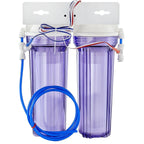 Dual DI Phosphate CO2 & Silica Eliminator with DM-1 Dual TDS Meter