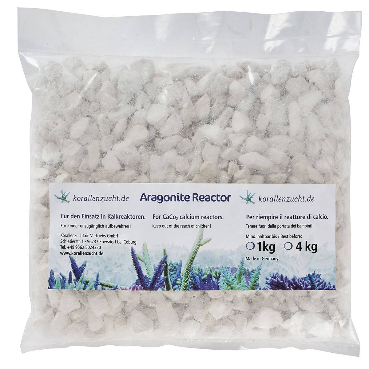 1 kg Aragonite Reactor Calcium Reactor Media