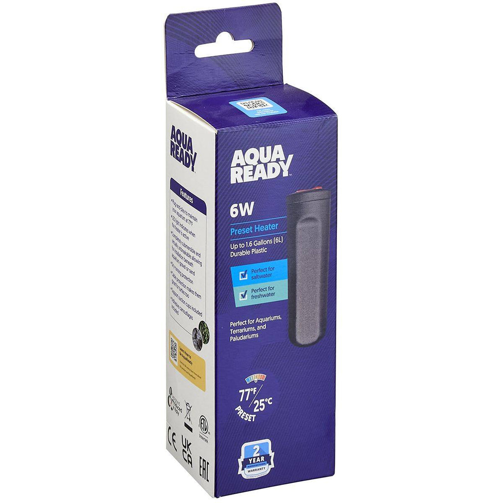6W AquaReady Preset Aquarium Heater