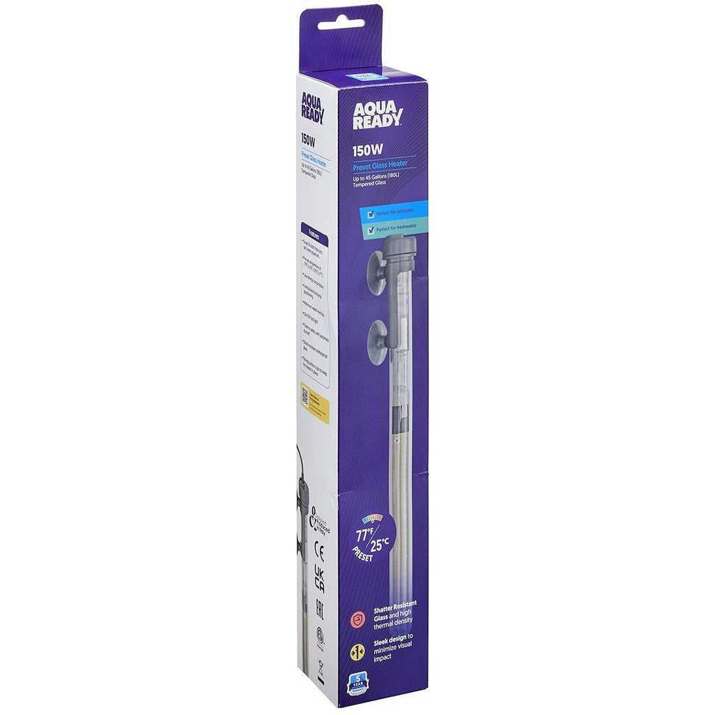 150W AquaReady Preset Aquarium Heater