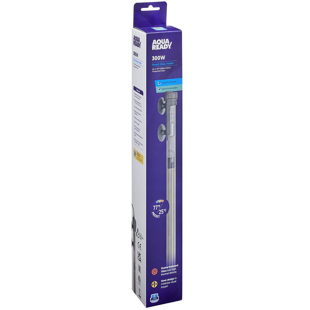 300W AquaReady Preset Aquarium Heater