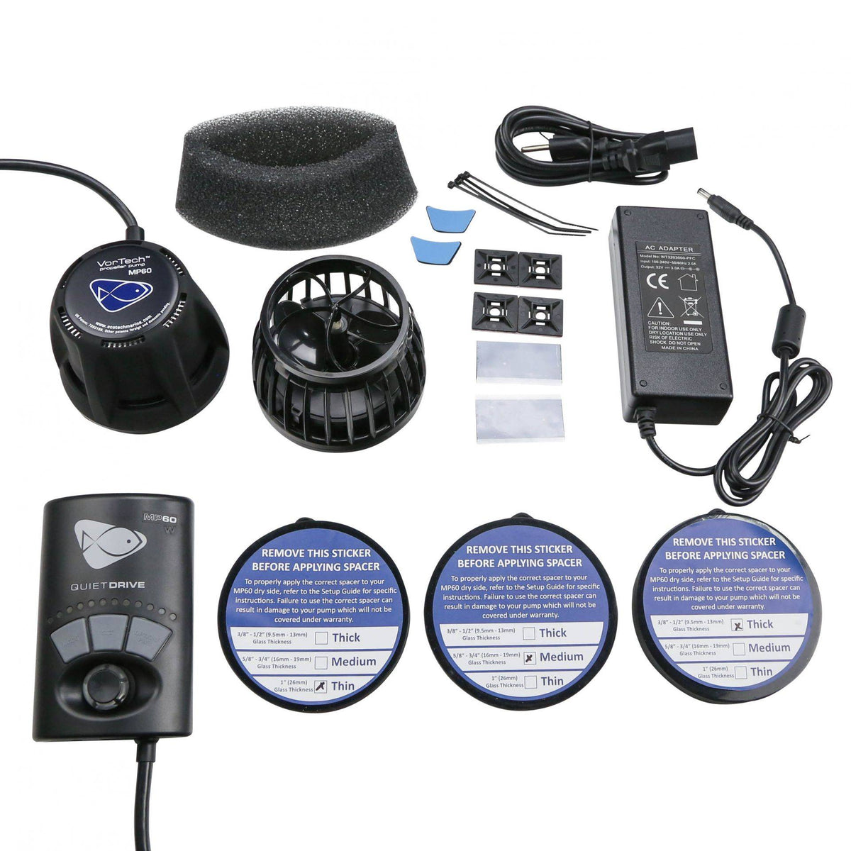 VorTech MP60mQD - Mobius Ready QuietDrive Propeller Pump - EU Cable