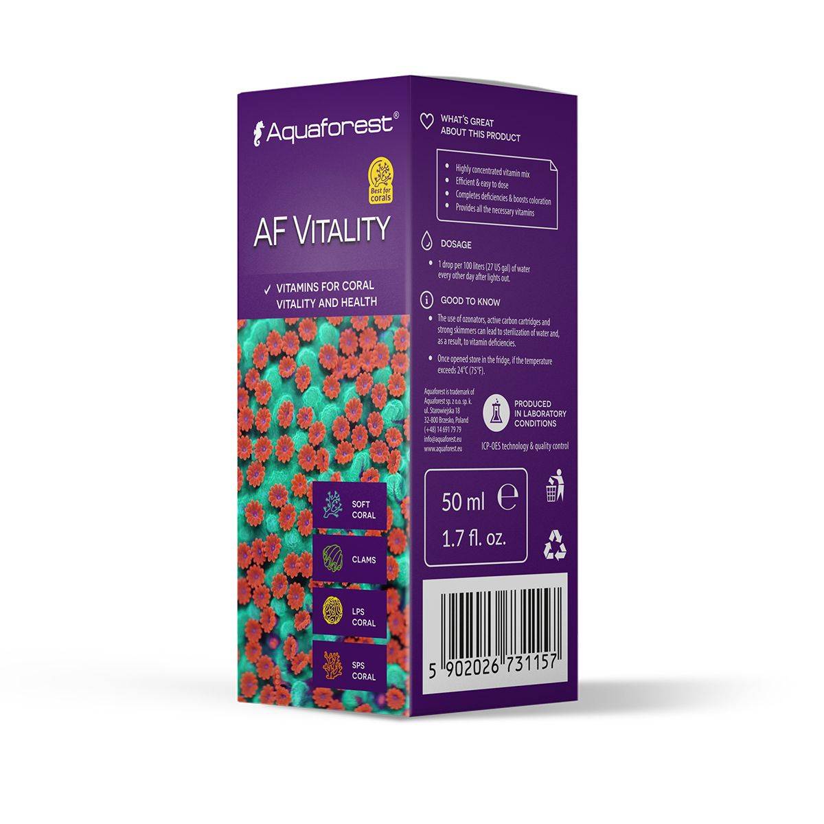 10 mL AF Vitality Coral Vitamins