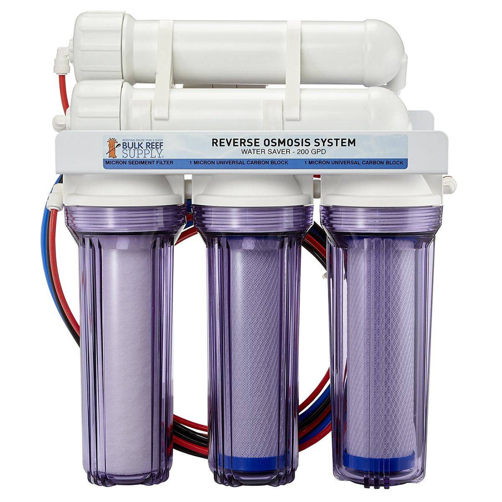 5 Stage Premium 200 GPD Water Saver RO/DI System