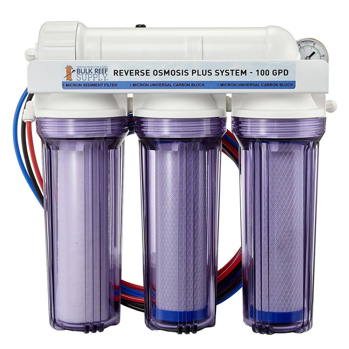 6 Stage Deluxe Plus 100 GPD RO/DI System