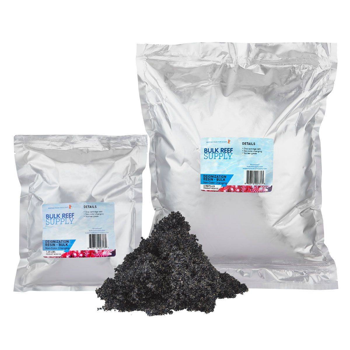 One Cartridge Refill (1.25 lbs.) Bulk DI Resin - BRS