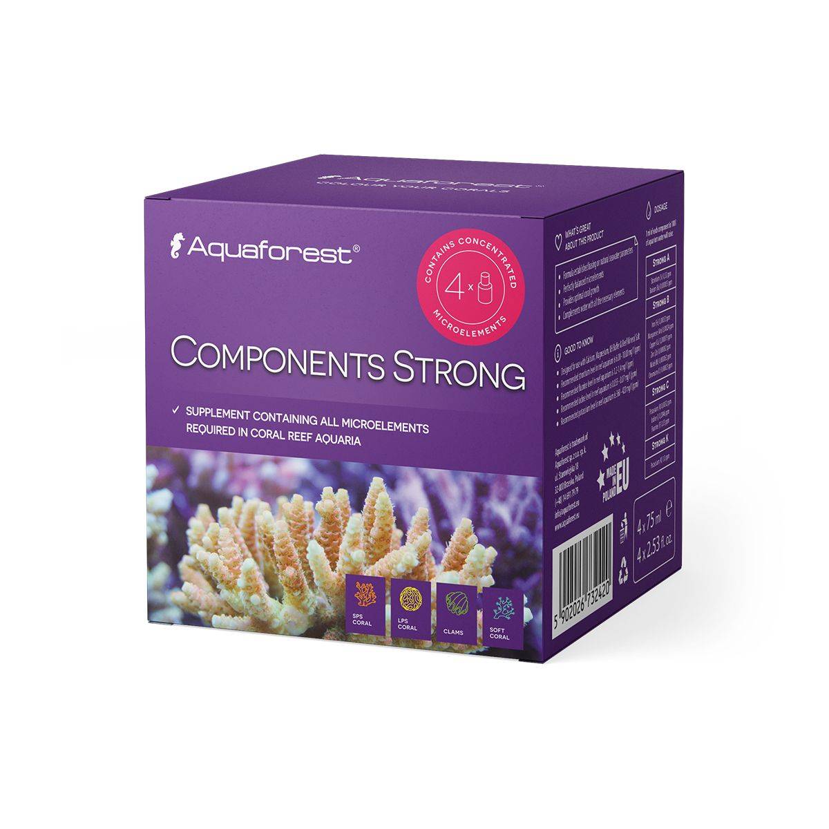 Components Strong (4 x 250 mL)