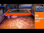 GRO Refugium Light with Flat Tank Mount Bracket