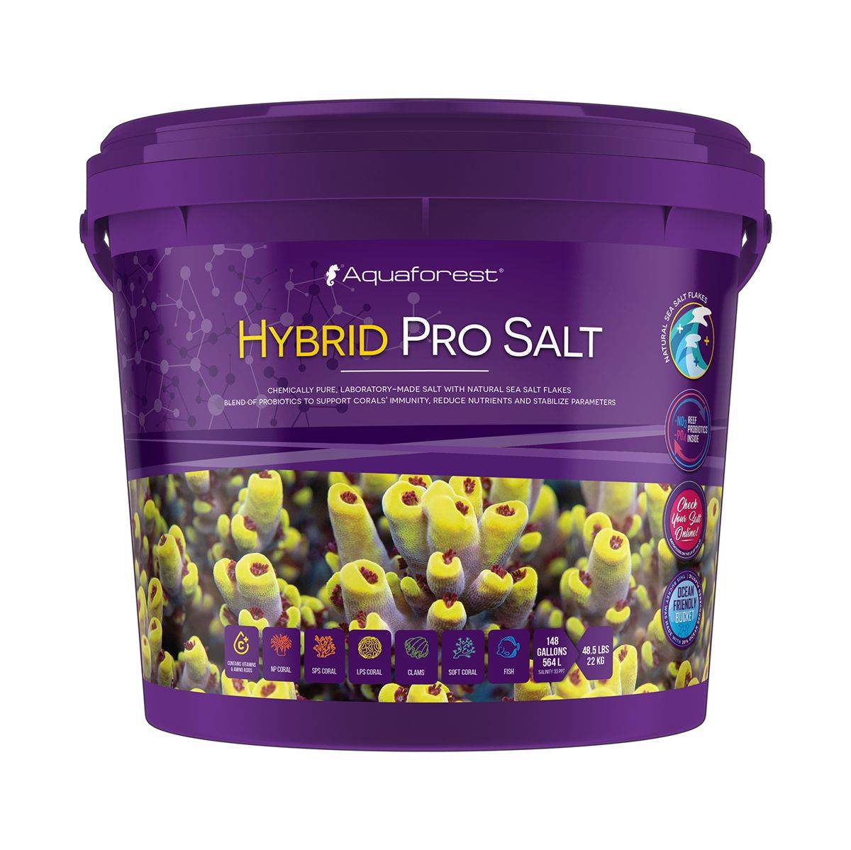 Hybrid Pro Salt Mix 37 Gallon (Bucket)