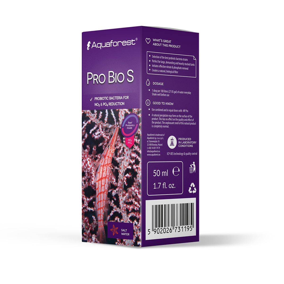 Pro Bio S Probiotic Bacteria 50ml (Case of 8)